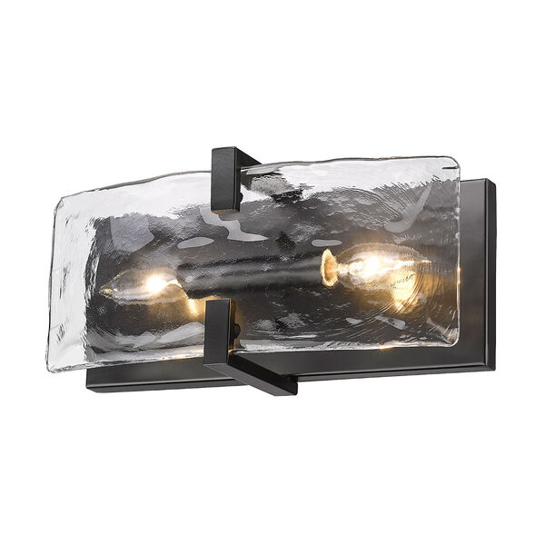 Aenon Matte Black Two-Light Wall Sconce, image 5